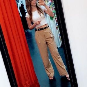 Zara Tan Women's Trousers